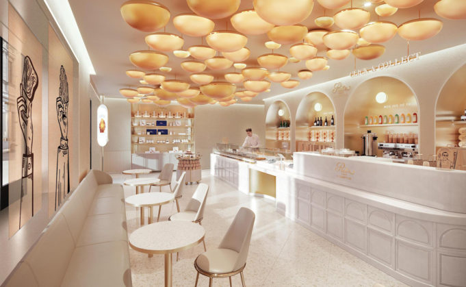La pâtisserie Ritz de l’intérieur