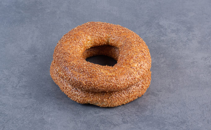 Un bagel fait maison